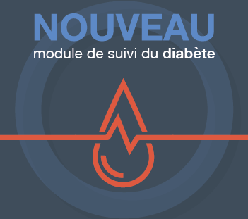 NOUVEAU - Module de suivi du diabète intégré au logiciel médical