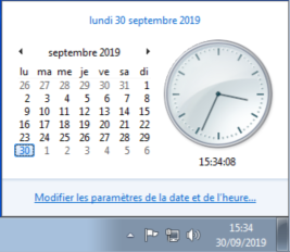 Modifier l'heure de votre ordinateur sous Windows